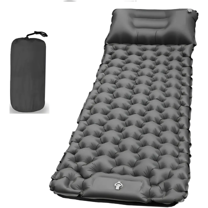 Colchoneta Auto-inflable Ultraligera con Almohada – Camping / Trekking / Viaje