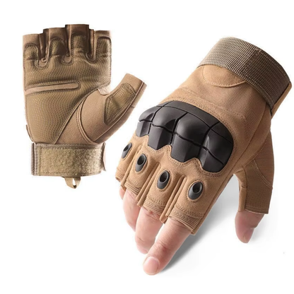 Guantes Tácticos Militares Medio Dedo Antideslizantes Moto