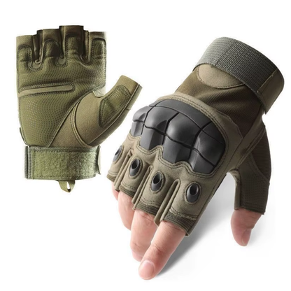 Guantes Tácticos Militares Medio Dedo Antideslizantes Moto
