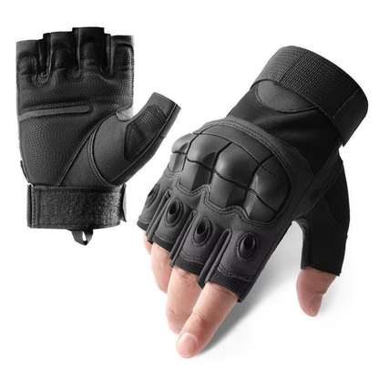 Guantes Tácticos Militares Medio Dedo Antideslizantes Moto
