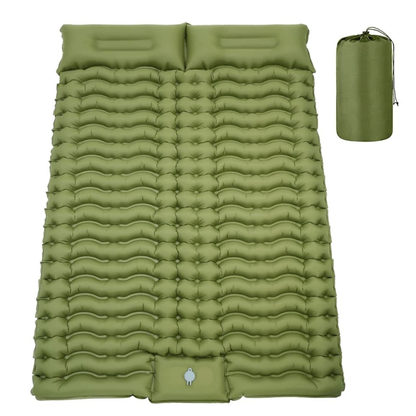 Colchoneta Auto-inflable Ultraligera con Almohada – Camping / Trekking / Viaje
